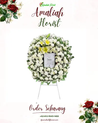 Krans Bunga Duka Cita di Payaman